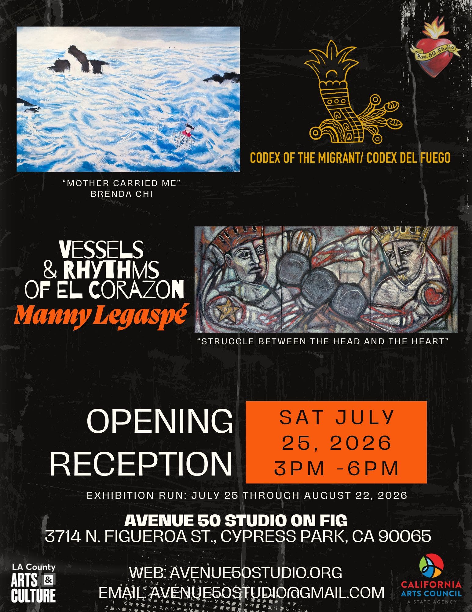 Dual Opening: Codex of the Migrant | Vessels & Rhythms of El Corazon