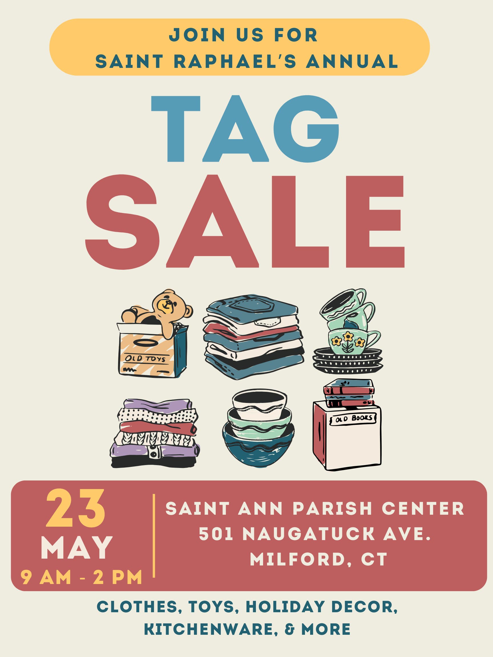 St. Raphael Parish Annual Tag Sale
