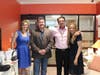 Regional Hospice and Palliative Care CEO Cynthia Emiry Roy with Brian "Broken Arrow" Bozsum, Bruce "Two Dogs" Bozsum and Mary Schinkey - Chairman of the Board for RHPC