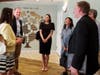 Dignitaries Tour Park Lawn