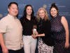 Representatives from Elevate accept 2026 Palmer Marketing Award in the Data-Driven Marketing category at the House of Blues Chicago.