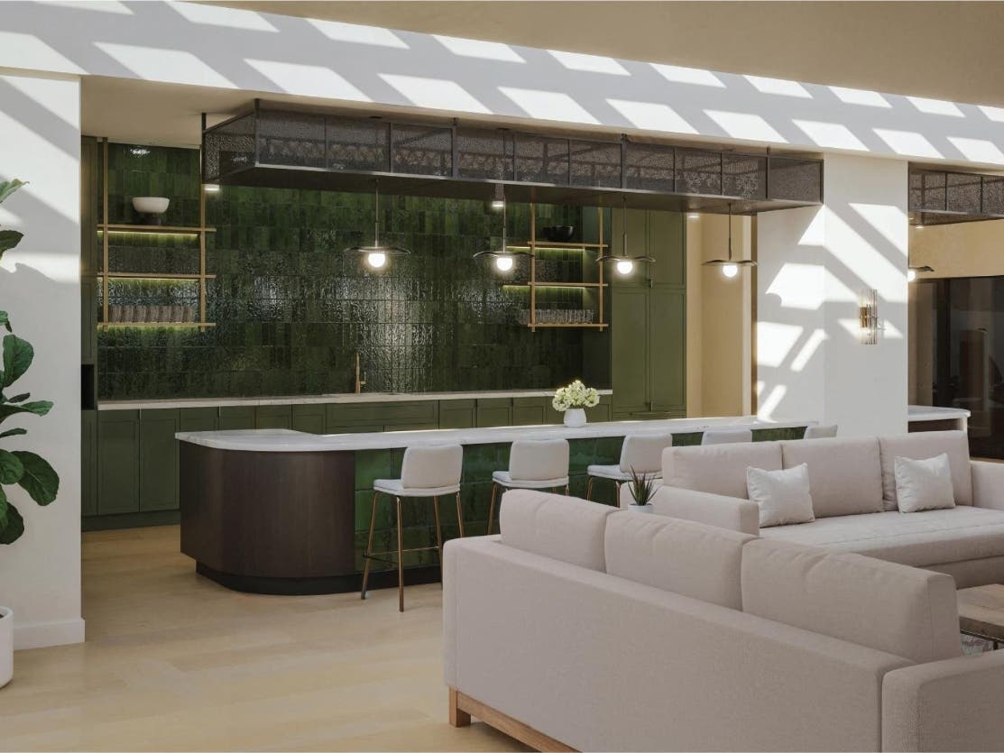 The new amenities floor will provide tenants with space for team and client meetings. The tenant lounge and open areas will create a more informal environment for connecting, recharging, or taking a break. 