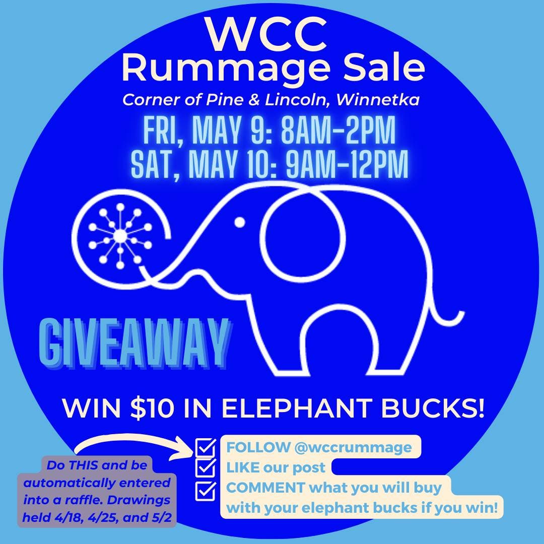 Winnetka Congregational Church GRAND SPRING RUMMAGE SALE