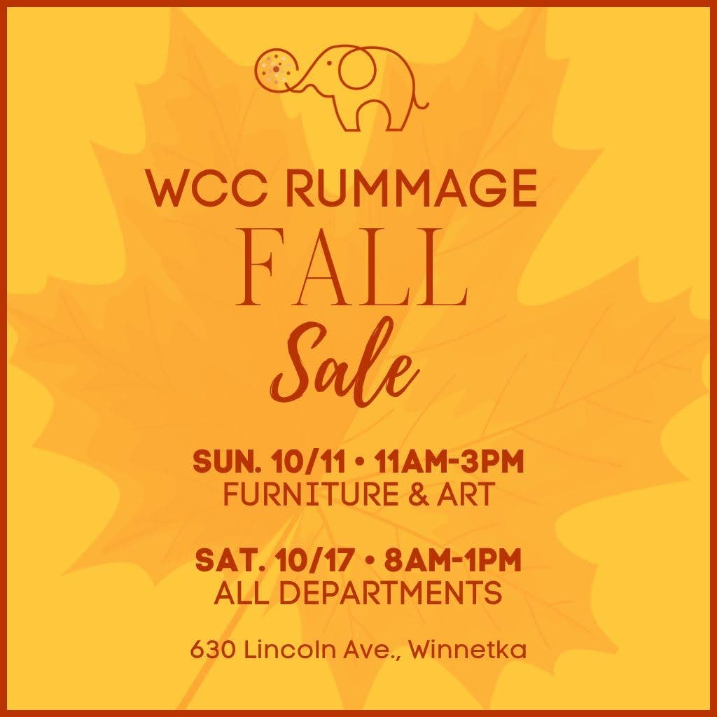 Winnetka Congregational Church FALL RUMMAGE SALE 