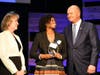 Barbara Richardson, director of Housing and Community Services, left, and Harford County Executive Bob Cassilly, right, congratulate Patrice Bullock the 2024 Harford’s Most Beautiful Shining Light Award recipient. 
