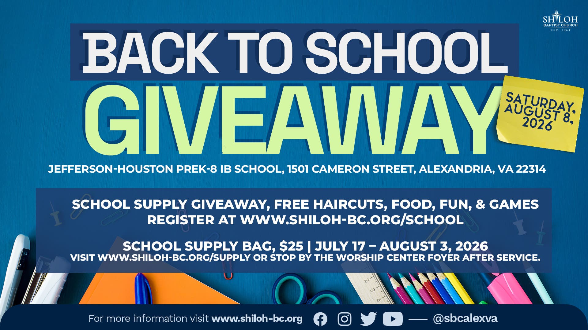Back To School Giveaway