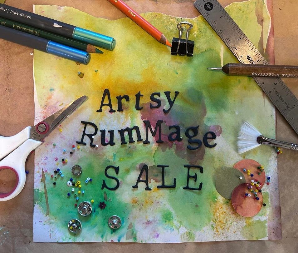 Arty Rummage Sale!