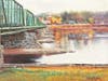 The Bridge Over The River Delaware