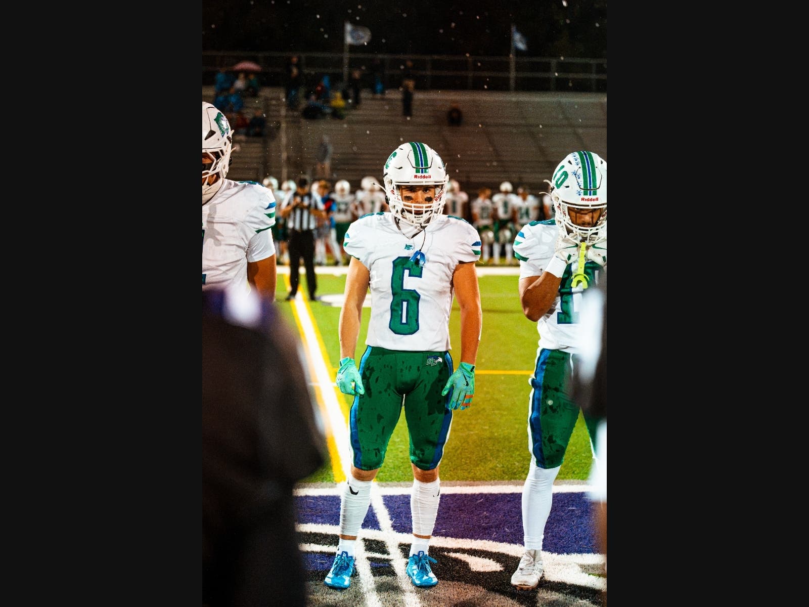 Senior wide receiver Nick Picarelli is less than five yards away from becoming South Lakes' all-time leader in receiving yards. He's already the all-time leader in catches.