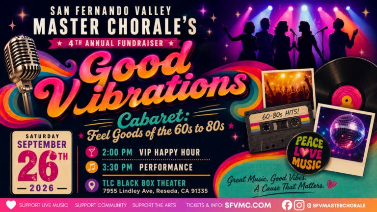 Good Vibrations Cabaret: Feel Goods from the ’60s to the ’80s!