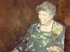 First Lady Eleanor Roosevelt Oil Portrait
