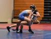 Freshman Mason Truncale Working Hard for the Takedown