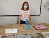 Elise Shoemaker created a paper mache dragon inspired by the movie Raya and the Last Dragon.