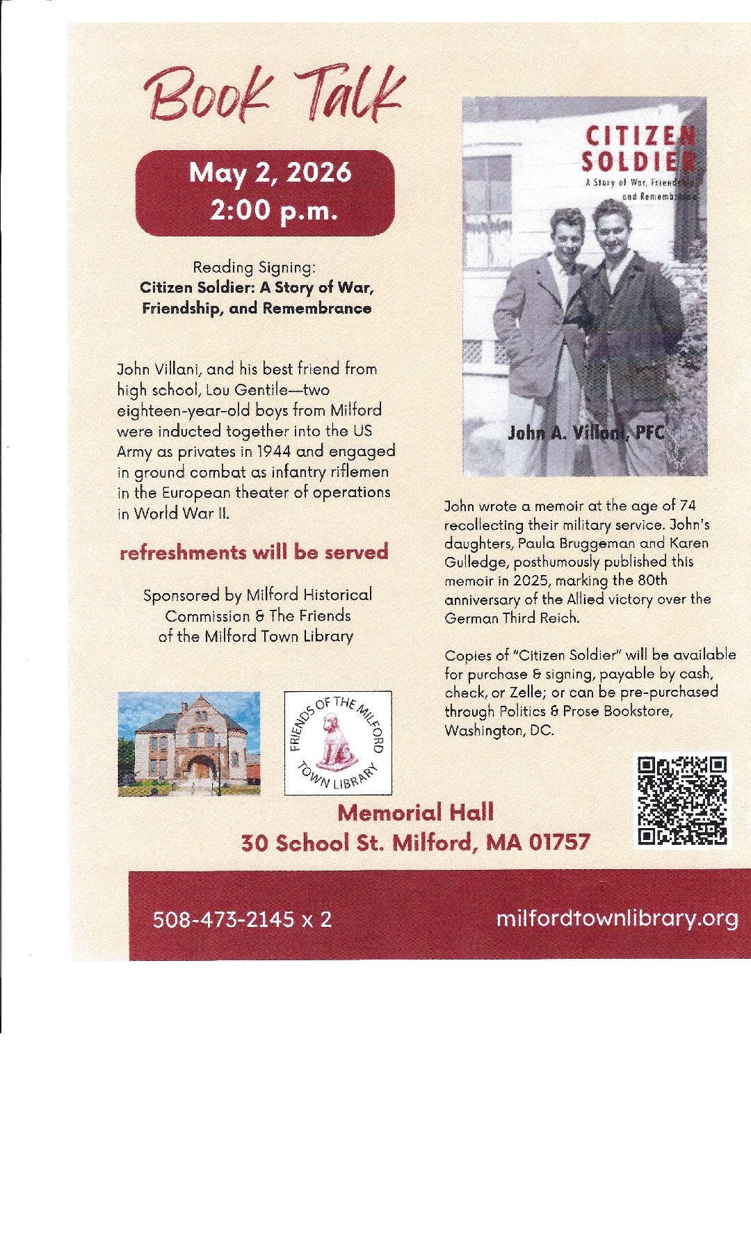 Citizen Soldier: A Story Of War, Friendship, And Remembrance