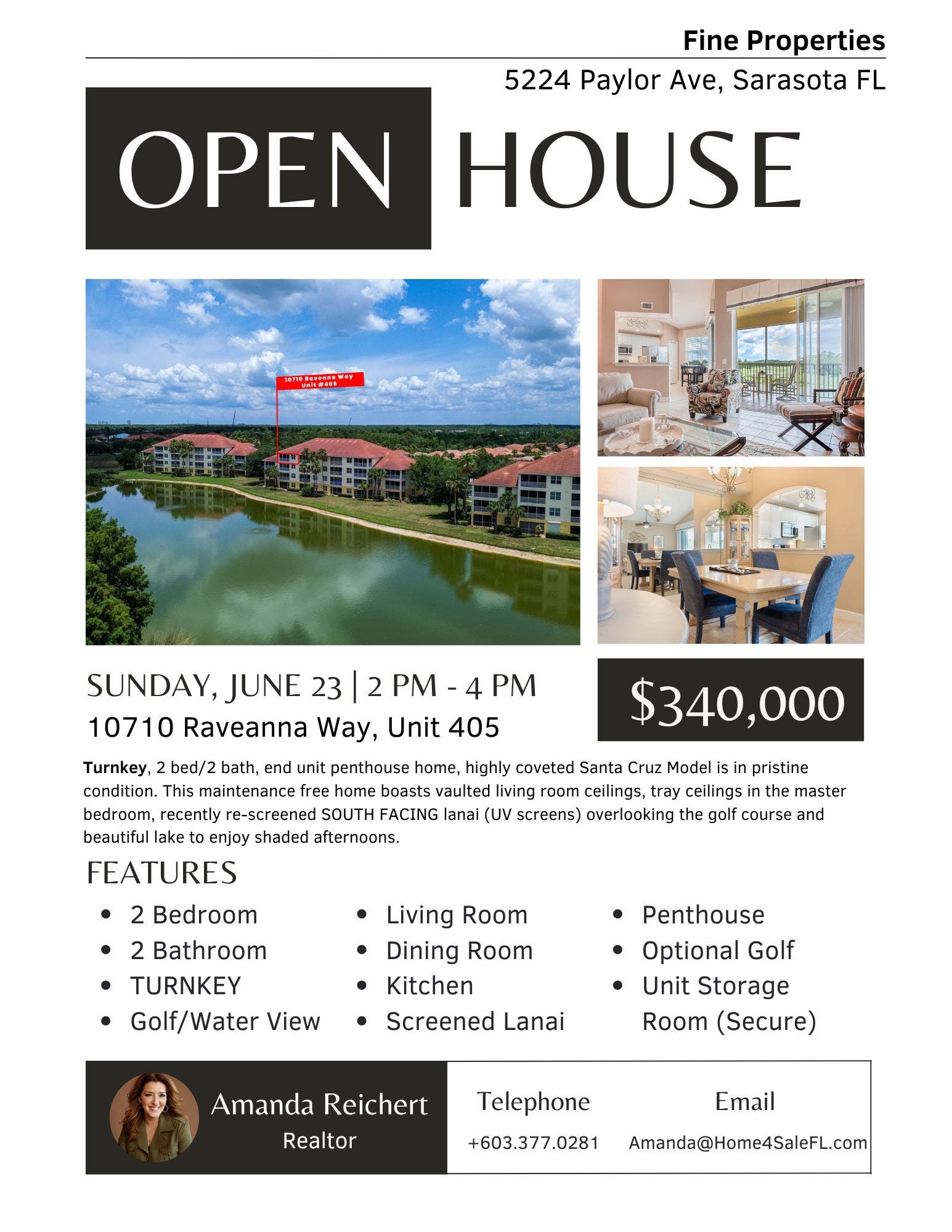 Pelican Preserve Open House 10710 Ravenna Way 405, Fort Myers