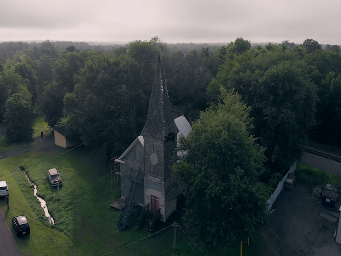 Aerial Shot of Fleetwood Church