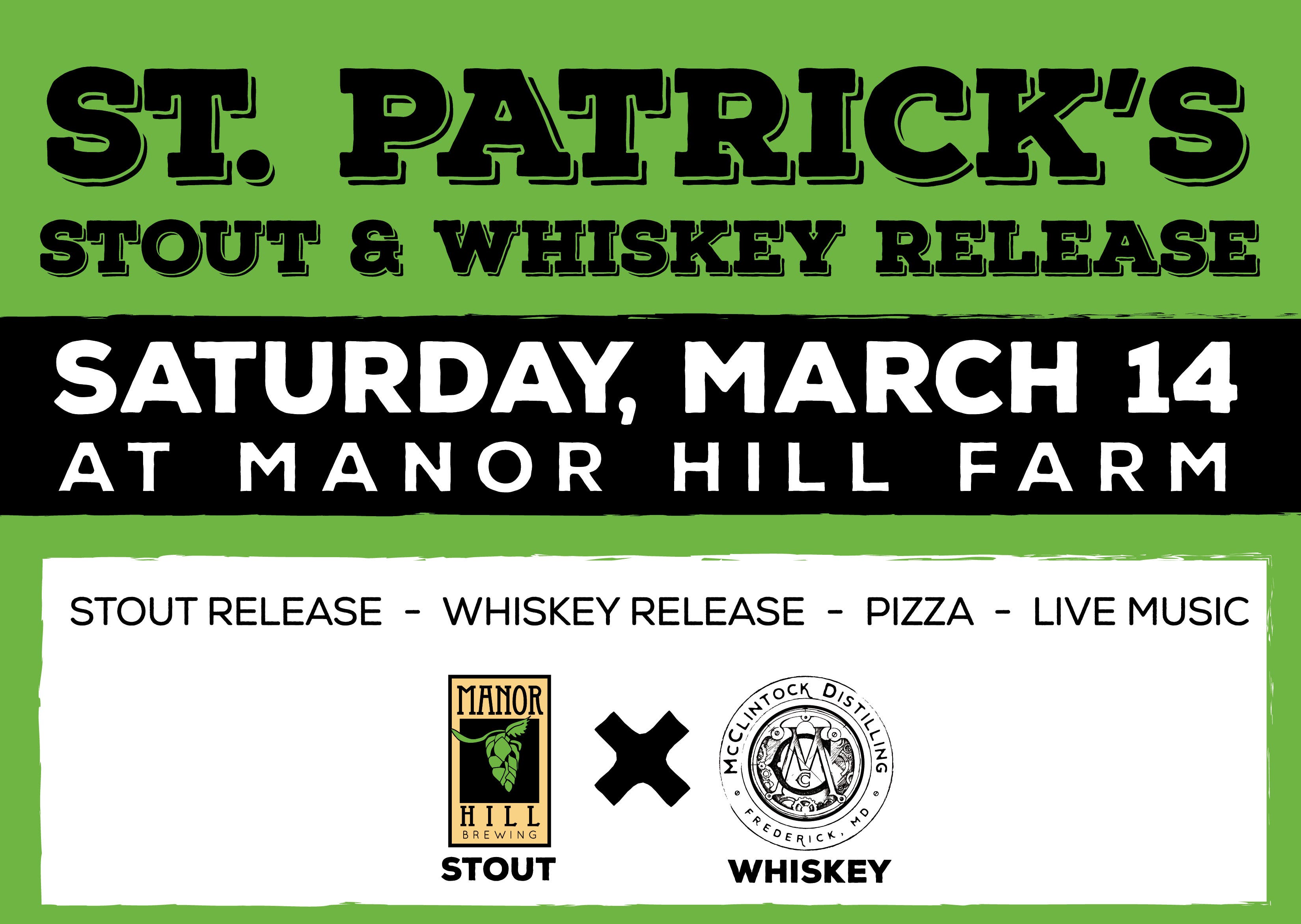 St Patrick's at Manor Hill (featuring McClintock Distilling)