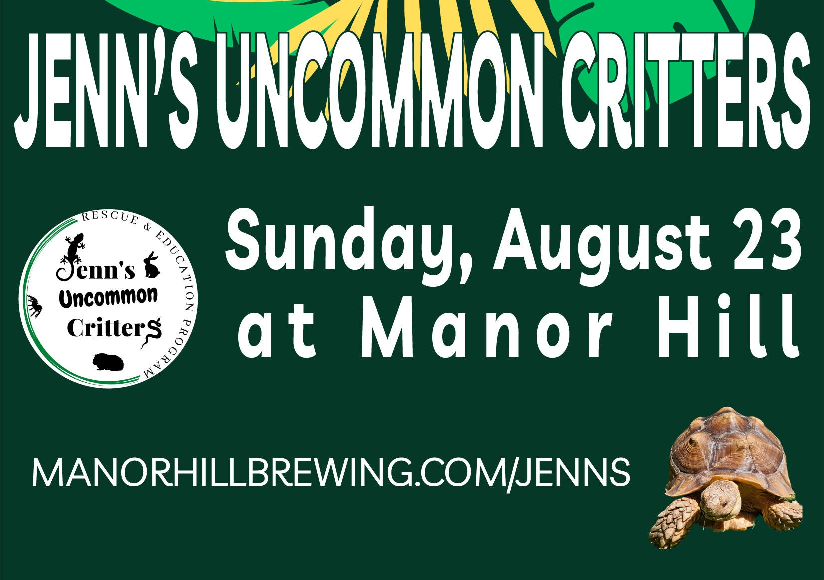 Jenn’s Uncommon Critters Educational Event