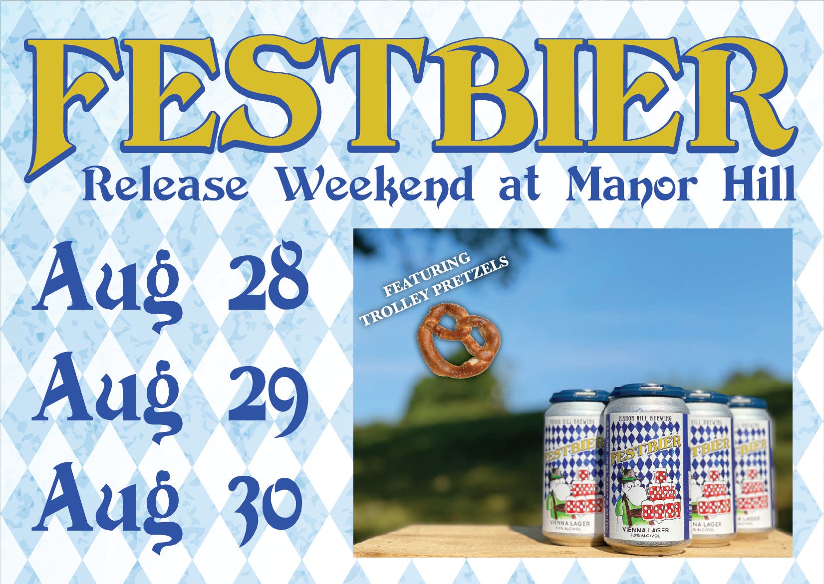 Festbier Release (+ Soft Pretzels) at the Farm