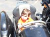 Jacob Paniccia sitting on the motorcycle