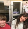 BFS students volunteering at SPCA