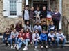 18 students from France were hosted this Spring at Buckingham Friends School.
