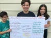 Sebastian and his siblings, Luchia and Vincent, want every family to have enough food for leftovers this Thanksgiving.