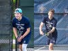 Captains Jack and Luke Prokopis (11) prepare for their matchup in a quite similar brotherly position.