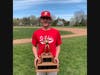 Senior Captain Jack Roche accepts the MVP award during Senior recognitions.