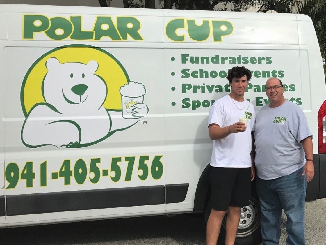 Michael and Mike Micochero, The Polar Cup distributors