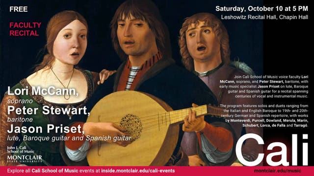 Lori McCann & Peter Stewart - voice and Jason Priset - lute and guitars