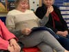 Edith Berg reads to preschoolers 
