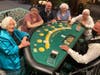 Feeling lucky at the Black Jack Table 