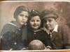 From left Eva, her sister and brother 