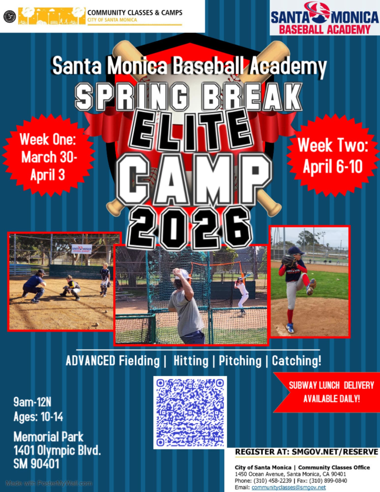 SMBA Spring Break Baseball Camp Week 2