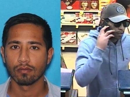 The man accused of robbing multiple SunTrust Bank branches in Rockville was found dead in a Hagerstown hotel room.