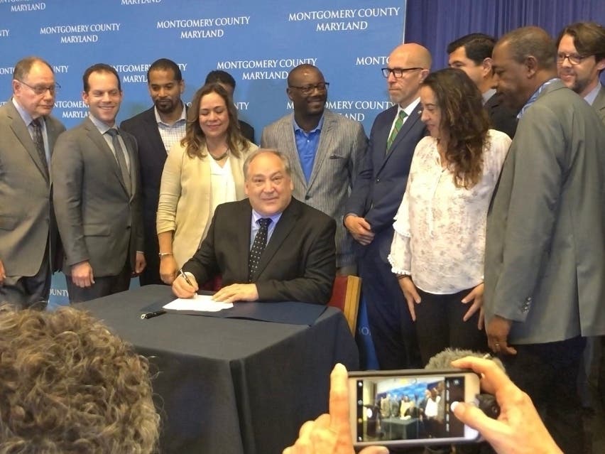 The county order seeks to distance the Montgomery County Police Department from Immigration and Customs Enforcement.