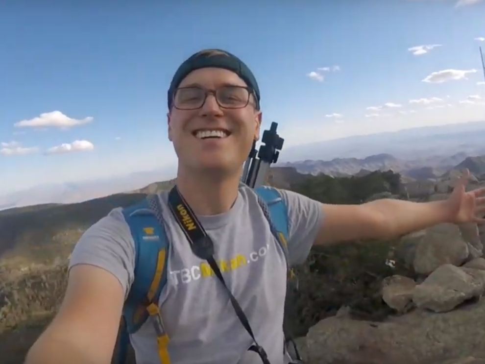 To honor his late father, one Maryland man has decided to be the first person to visit all 419 national parks.