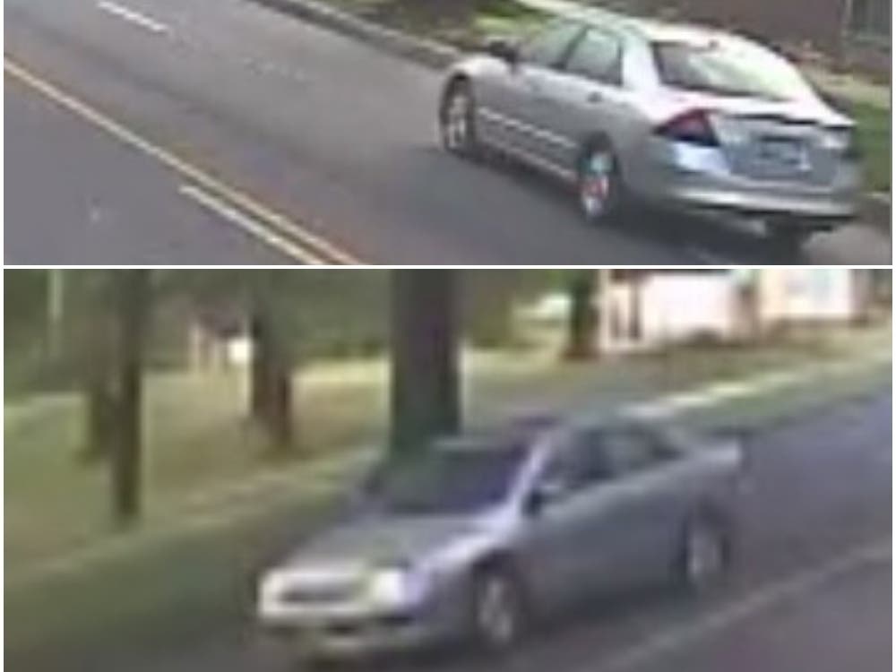 Police are looking for a silver Honda Accord they believe was involved in last month's hit-and-run in Rockville.