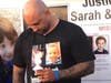 Sarah and Jacob Hoggle, who disappeared nearly five years ago, were remembered at a candlelight vigil Saturday organized by their father.