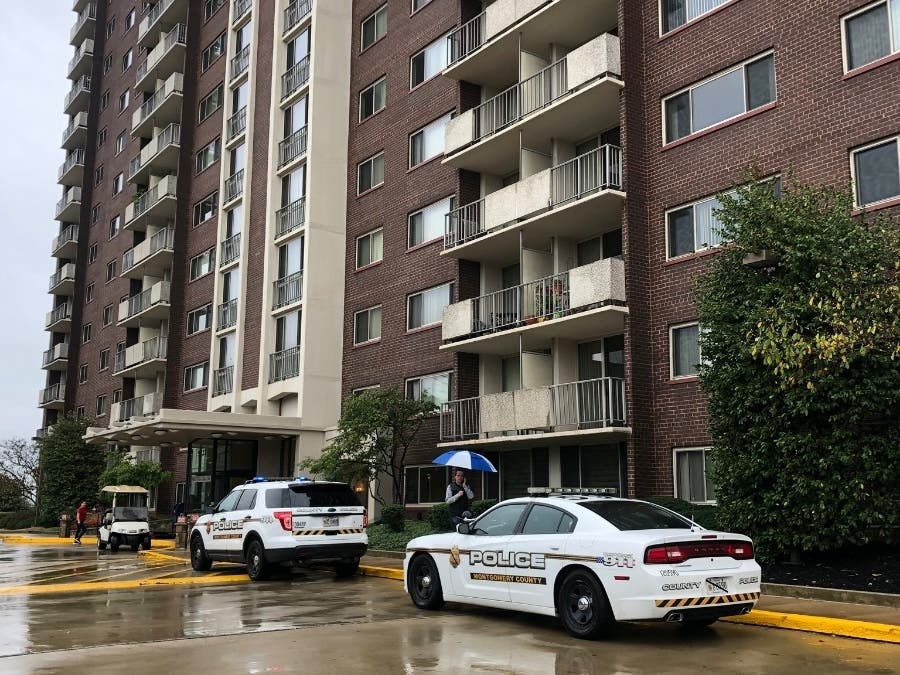 A toddler fell from the ninth-floor window of a Silver Spring apartment building and survived.