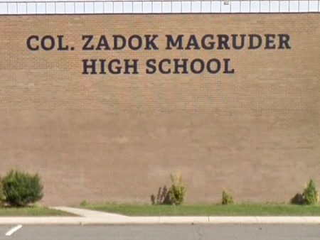 A Colonel Zadok Magruder​ High School teacher is being investigated for allegedly having "inappropriate" contact with a student.