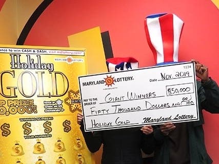 Last week, this Gaithersburg grandmother won $50,000 playing the Maryland lottery.
