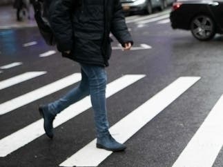 Montgomery County officials unveiled a traffic system on Monday that tells pedestrians when it's safe to cross the street.
