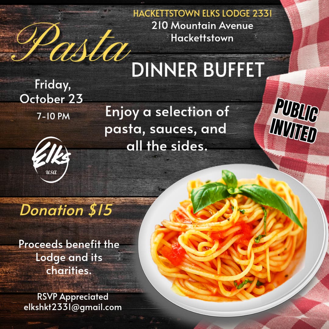 Pasta Dinner Buffet
