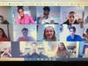 8th grade students continue to learn using their Chromebooks and Google Meet