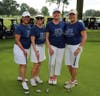Teams came together to support Girl Scouts of the Jersey Shore at the Girl Scout Golf Classic. Pictured from left to right are Alice DiFiglia, Kathy Goullet, Bonnie Torcivia, 2019 Girl Scout Woman of Distinction, and Nancy Gravina.