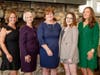 Event co-chair Lauren Holman, Ocean County Freehold Director Virginia Haines, Girls Scouts of the Jersey Shore CEO Eileen M. Higgins, emcee Chelsea Masterson of Townsquare Media and co-chair Paige Baran.