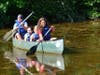 Campers develop confidence in canoeing at Camp Sacajawea in Farmingdale.