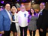 TopCookie judges get ready to taste the sweet treats: Jeremy Grunin, Carol Stillwell, chef David Burke, Patty Caneda and Tom Hayes.